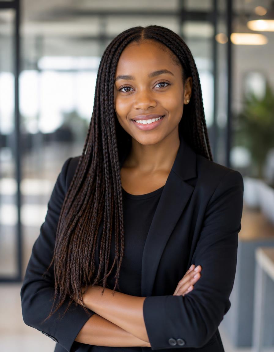 Demo example: modern tech professional portrait